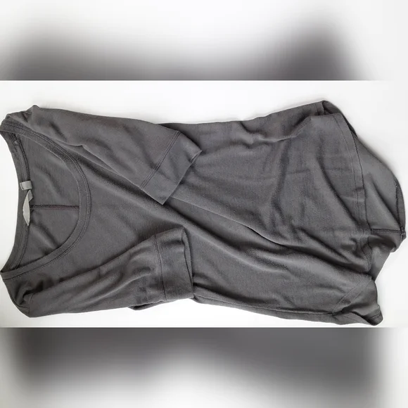 Athleta Scoopneck Shirt, BUNDLE, size Small Grey & Navy - Picture 4 of 5
